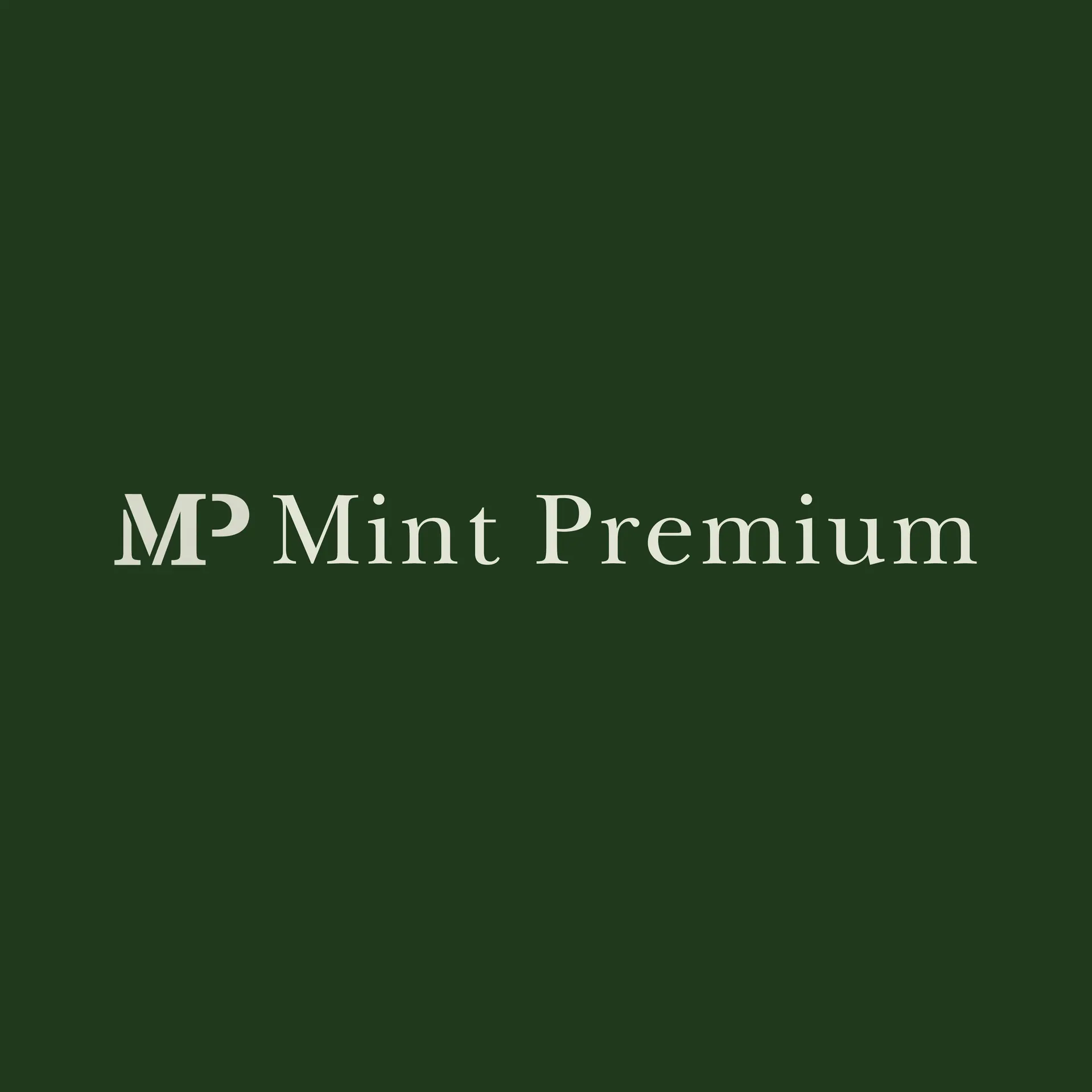 Mint Premium marka kimliği çalışması